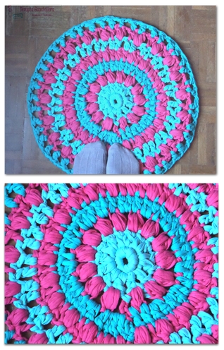 febrero 2015 | Terapia Ganchillera alfombras ovaladas al crochet patrones Buscar con Google